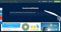 Desktop Screenshot of jvitorcarvalho.com