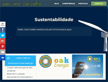 Tablet Screenshot of jvitorcarvalho.com